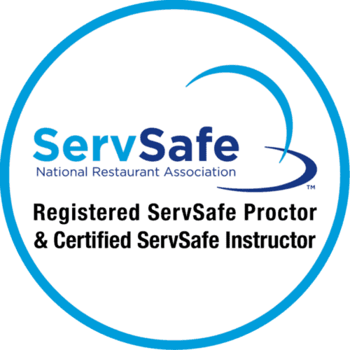 ServSafe Registered Proctor and Certified ServSafe Instructor logo